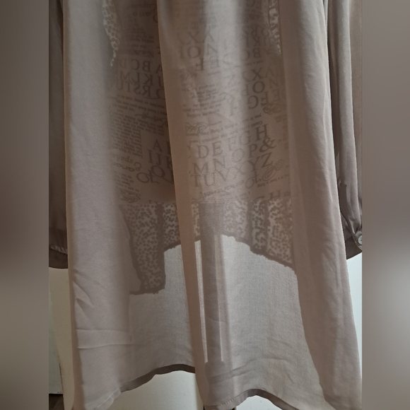 Semi-sheer sequined top - Picture 14 of 14